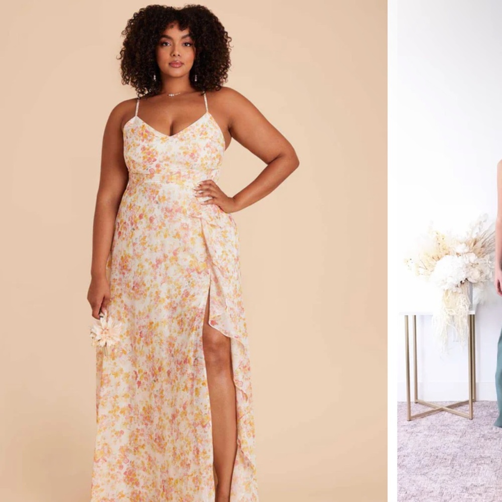 Birdy Grey Bridesmaid Dress - Pressed Floral